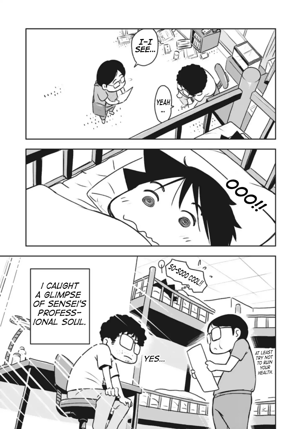 Sensei Hakusho Chapter 2 page 34 - Chapter 2: Behind The Scenes