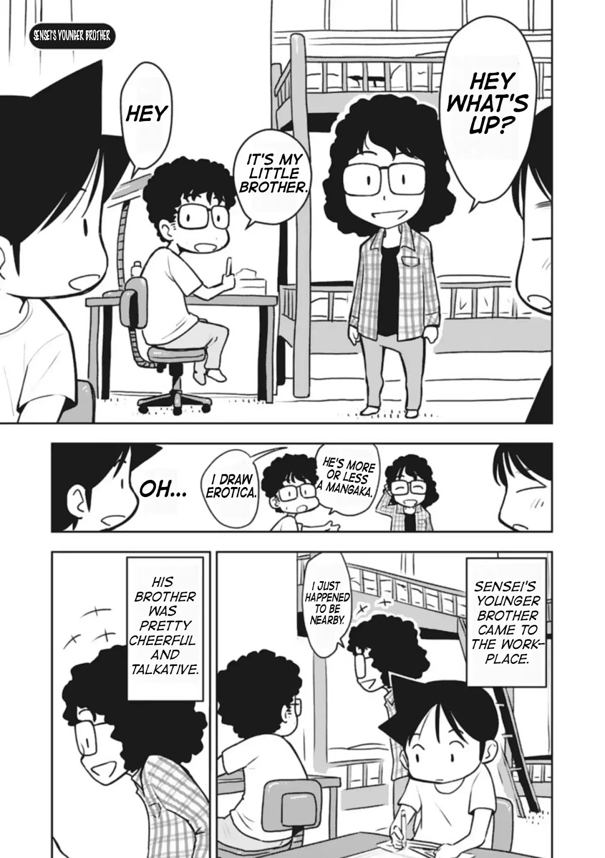 Sensei Hakusho Chapter 2 page 8 - Chapter 2: Behind The Scenes