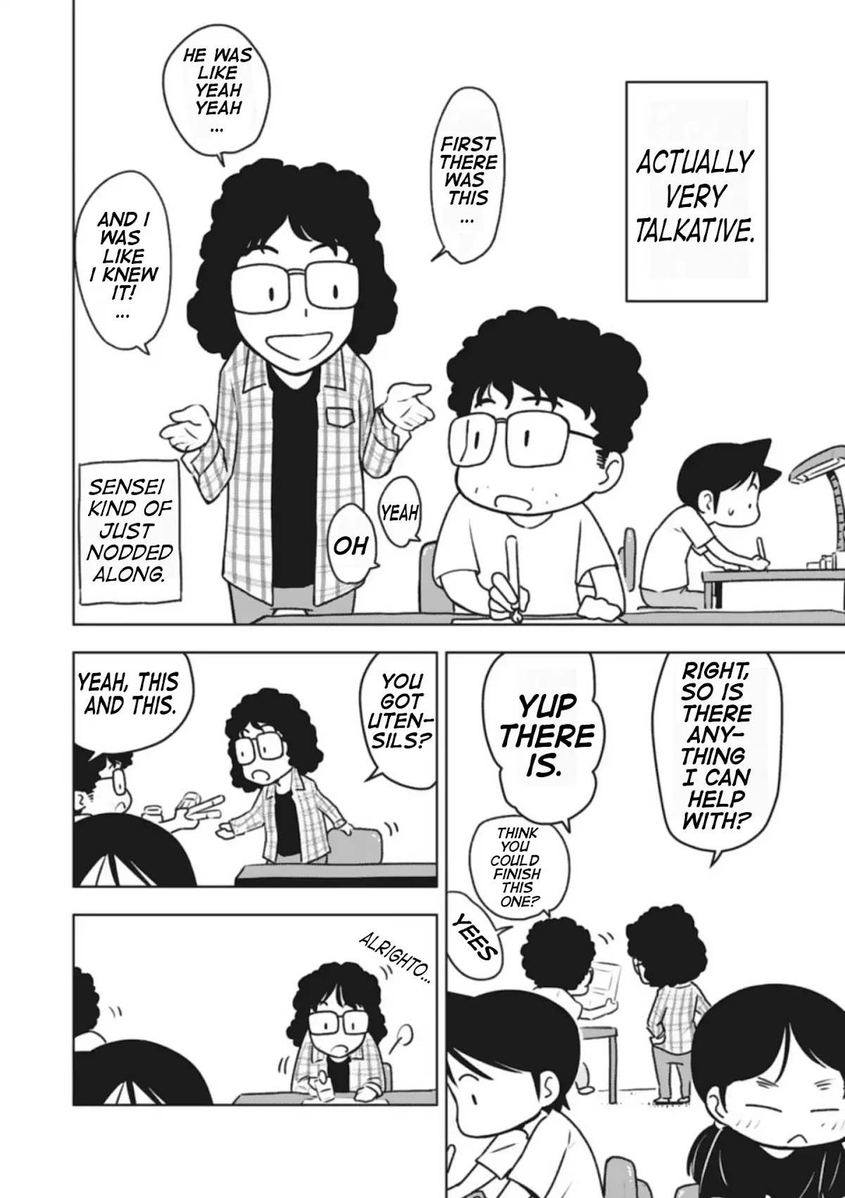 Sensei Hakusho Chapter 2 page 9 - Chapter 2: Behind The Scenes