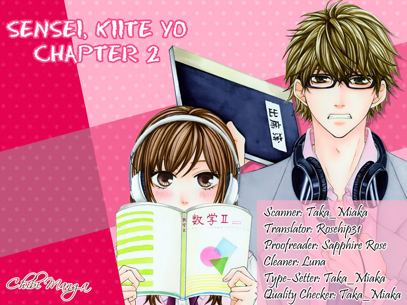 Sensei, Kiite yo Chapter 2 page 35 - Chapter 2