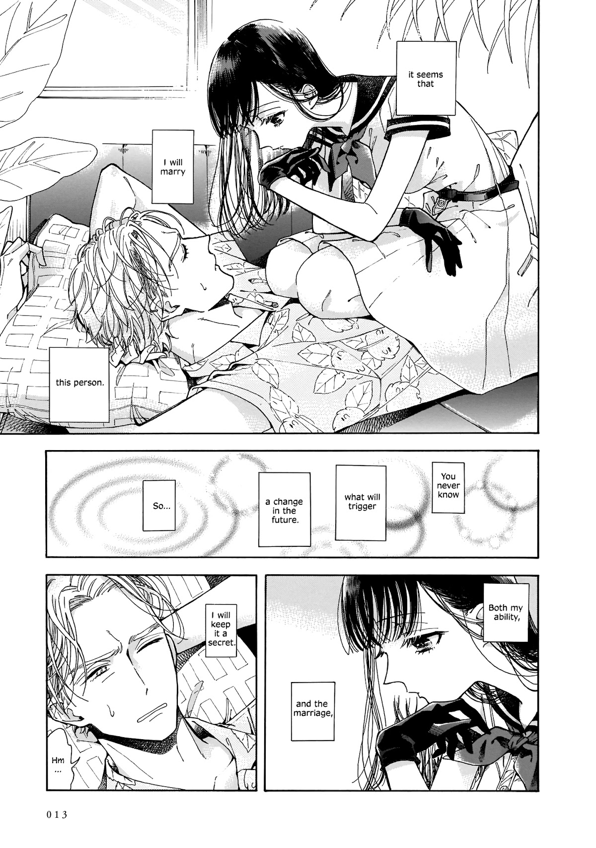 Sensei, Kongetsu Dou Desu ka Chapter 1 page 12 - Chapter 1: The Future