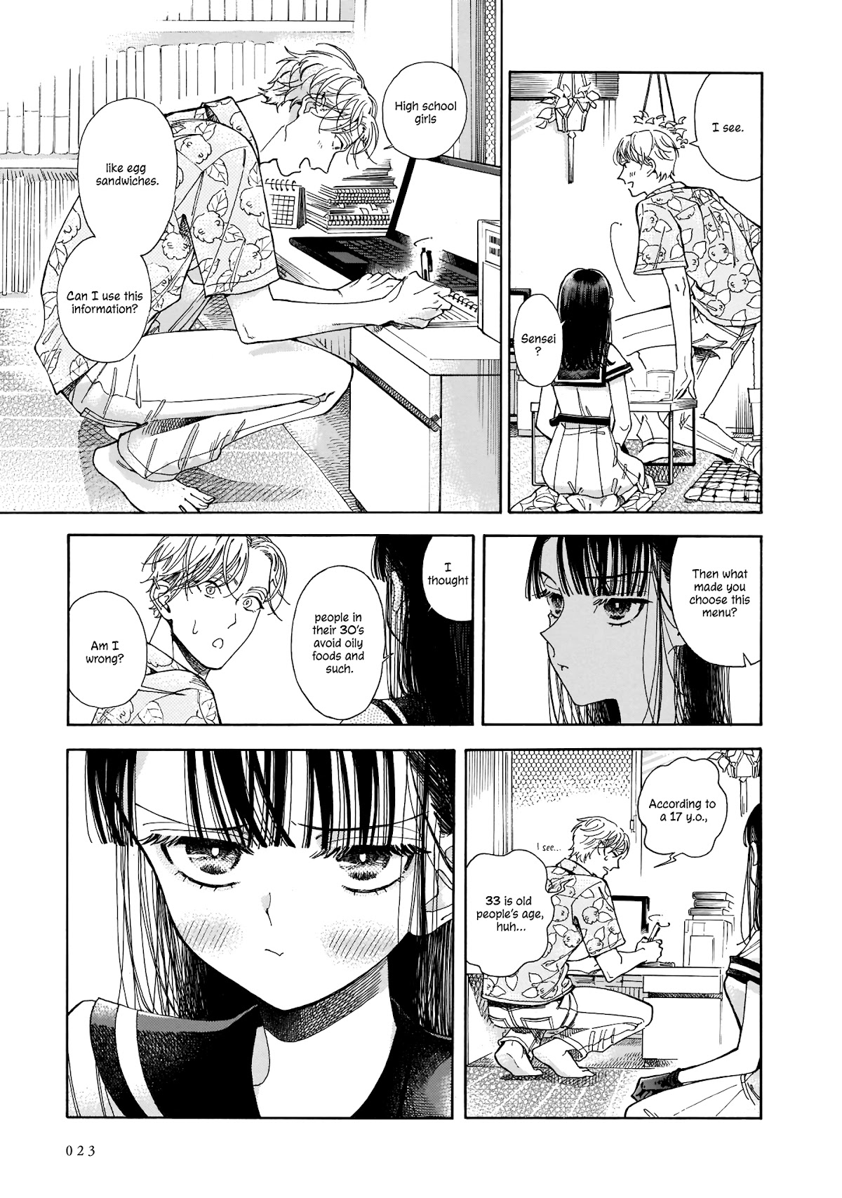 Sensei, Kongetsu Dou Desu ka Chapter 1 page 22 - Chapter 1: The Future