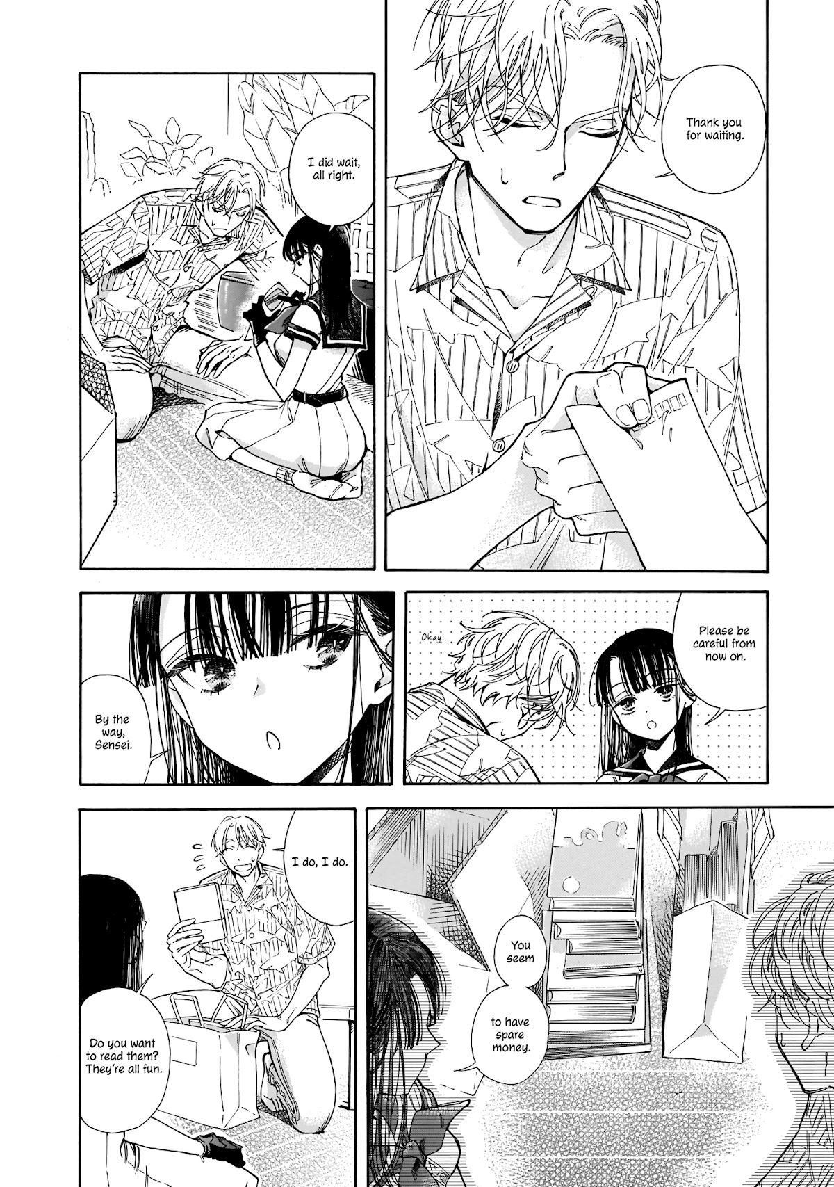 Sensei, Kongetsu Dou Desu ka Chapter 1 page 38 - Chapter 1: The Future