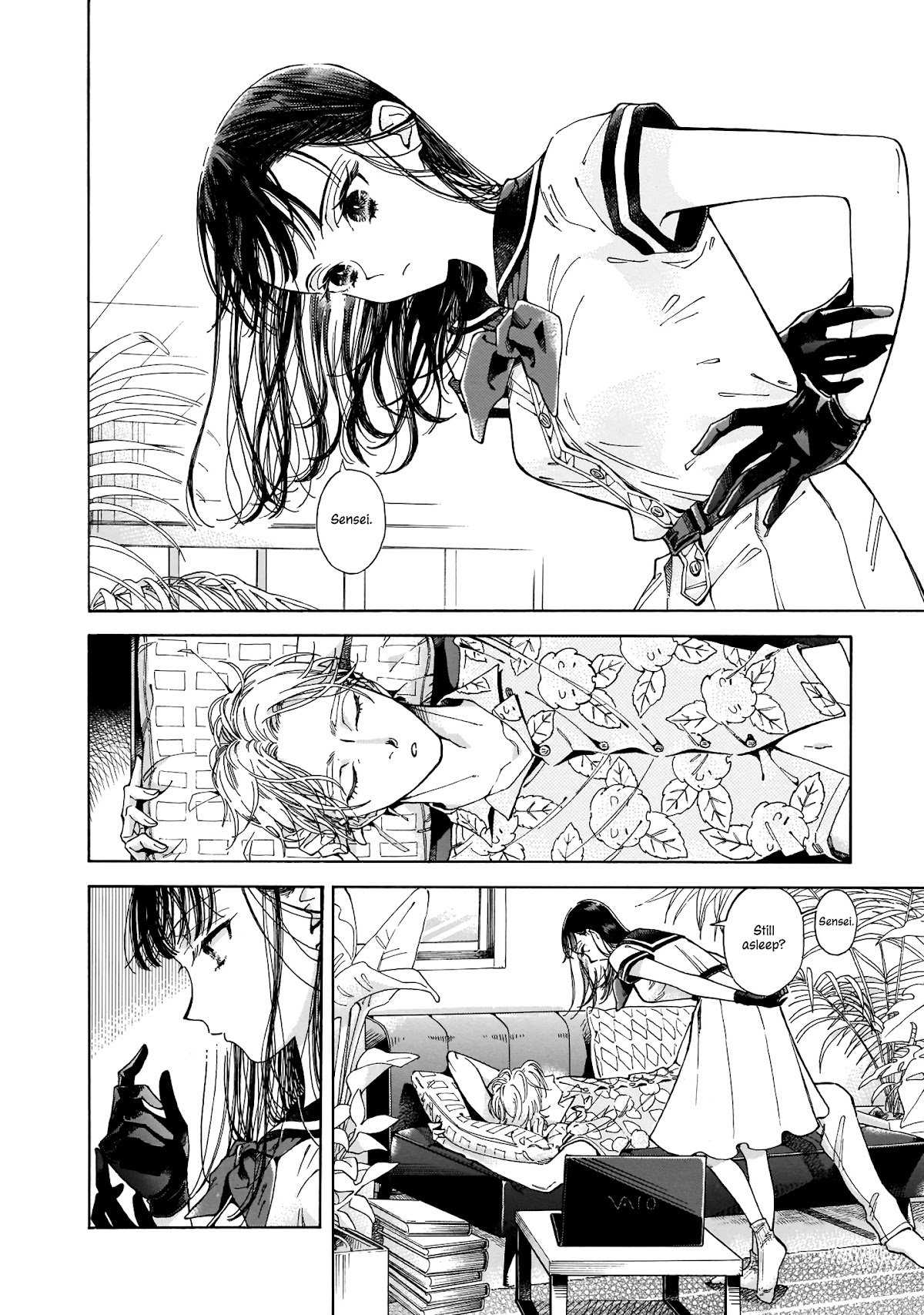 Sensei, Kongetsu Dou Desu ka Chapter 1 page 7 - Chapter 1: The Future