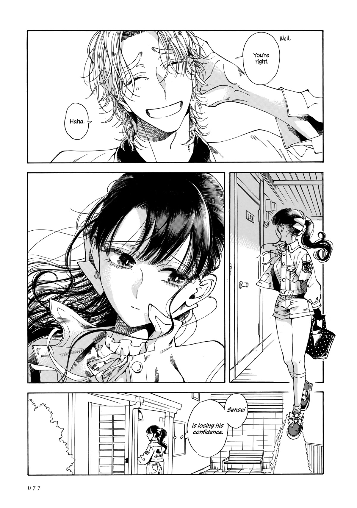 Sensei, Kongetsu Dou Desu ka Chapter 16 page 13 - Chapter 16: High School 3rd Year