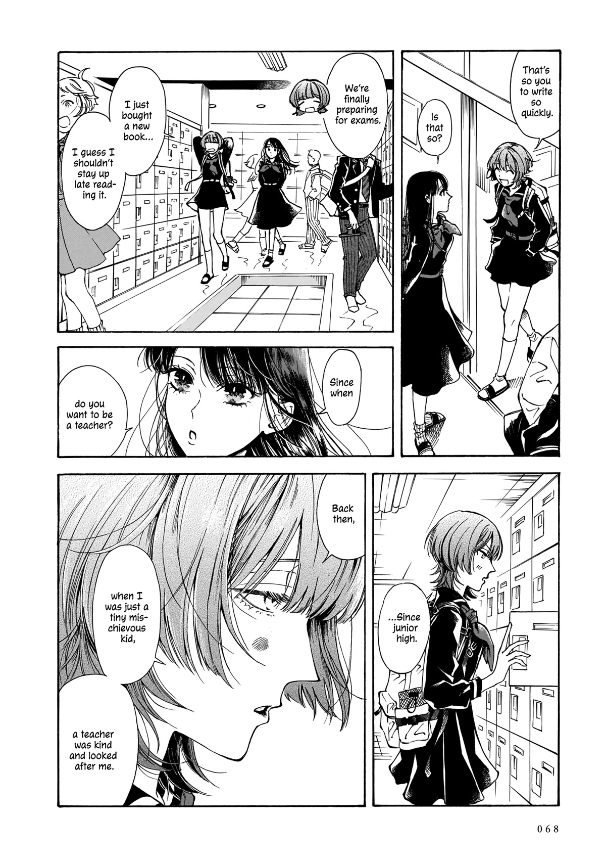 Sensei, Kongetsu Dou Desu ka Chapter 16 page 4 - Chapter 16: High School 3rd Year