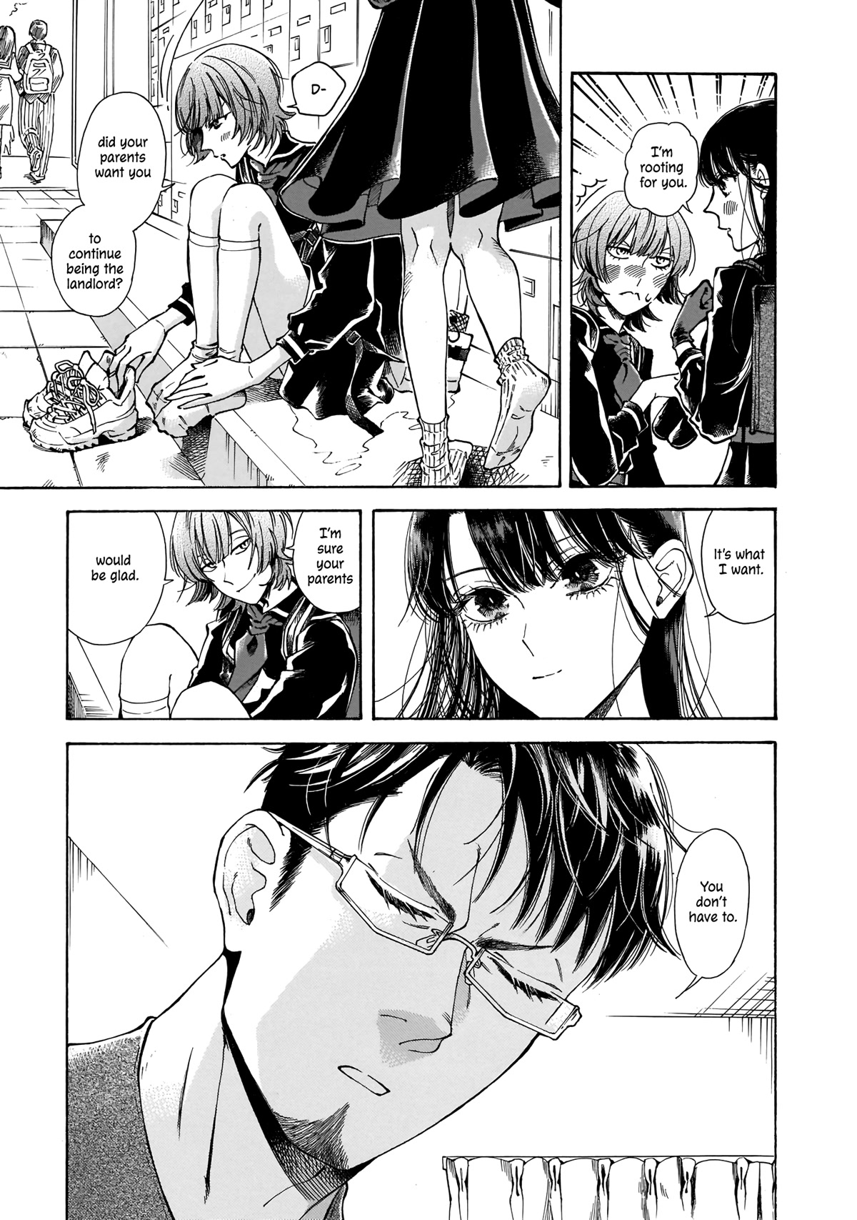 Sensei, Kongetsu Dou Desu ka Chapter 16 page 5 - Chapter 16: High School 3rd Year