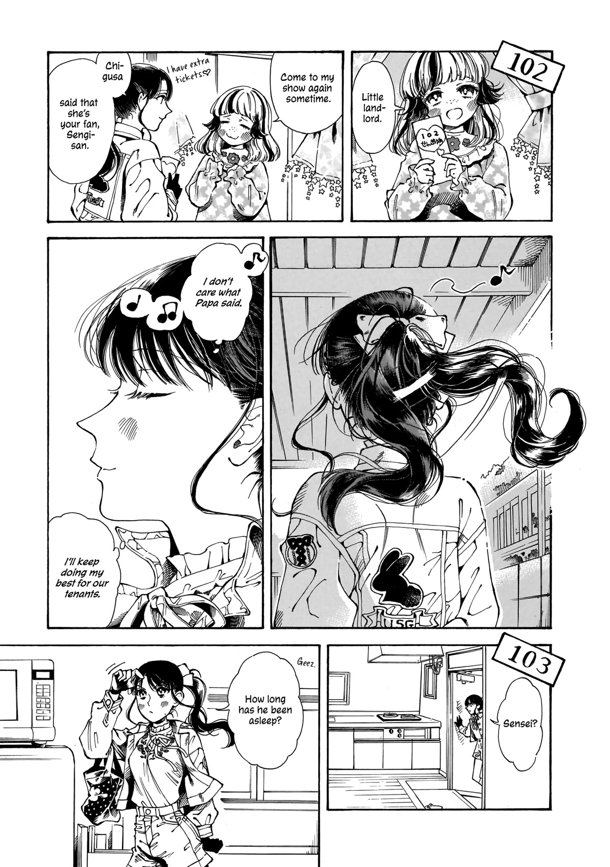 Sensei, Kongetsu Dou Desu ka Chapter 16 page 9 - Chapter 16: High School 3rd Year