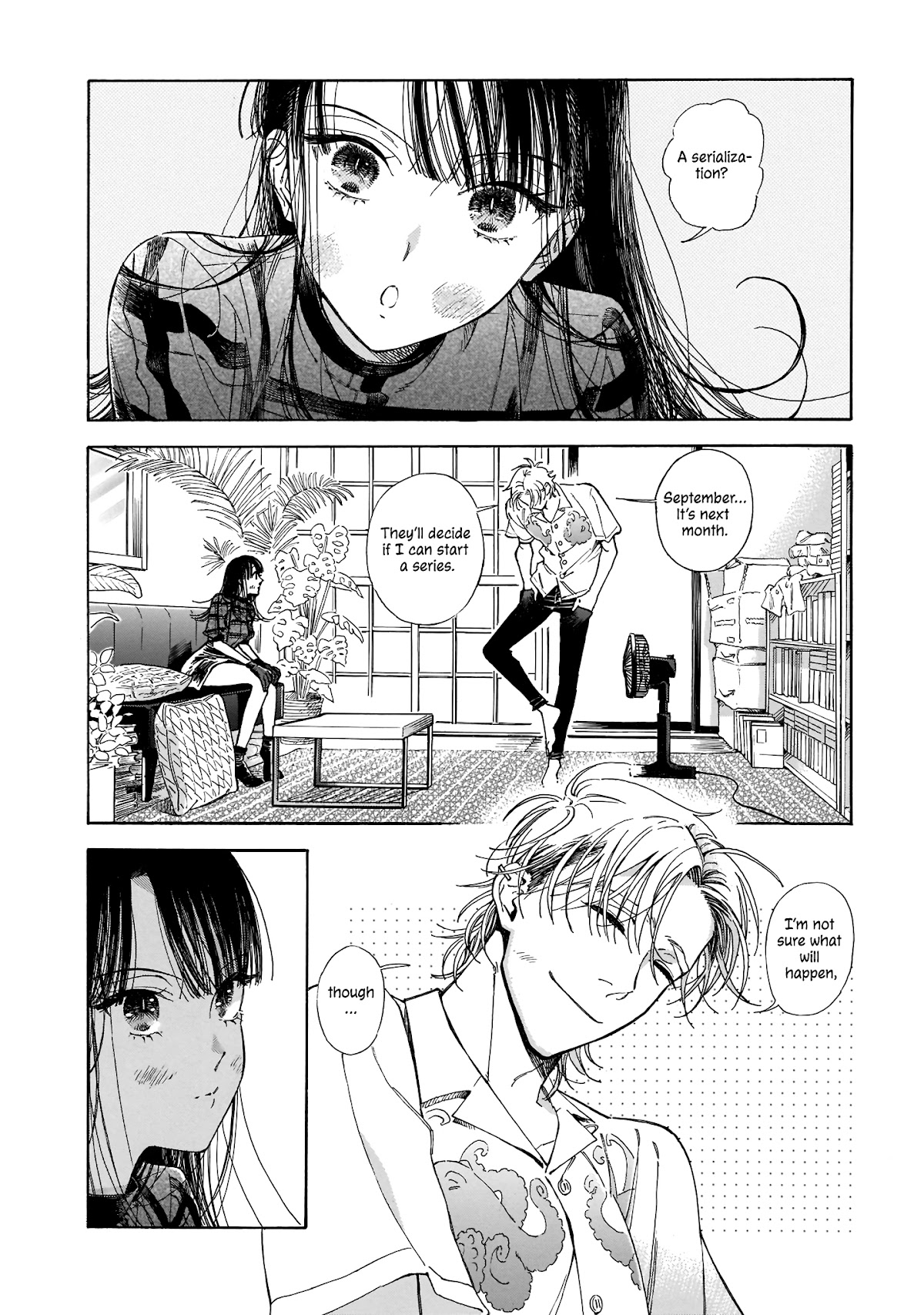 Sensei, Kongetsu Dou Desu ka Chapter 2 page 4 - Chapter 2: Serialization