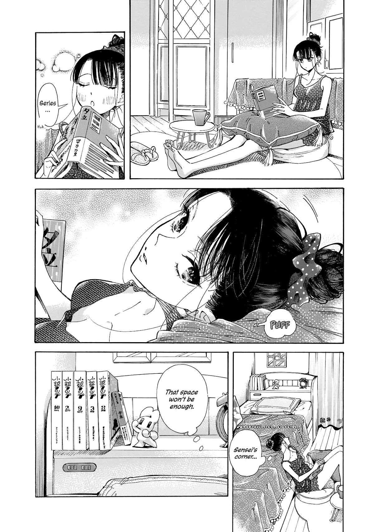 Sensei, Kongetsu Dou Desu ka Chapter 2 page 8 - Chapter 2: Serialization
