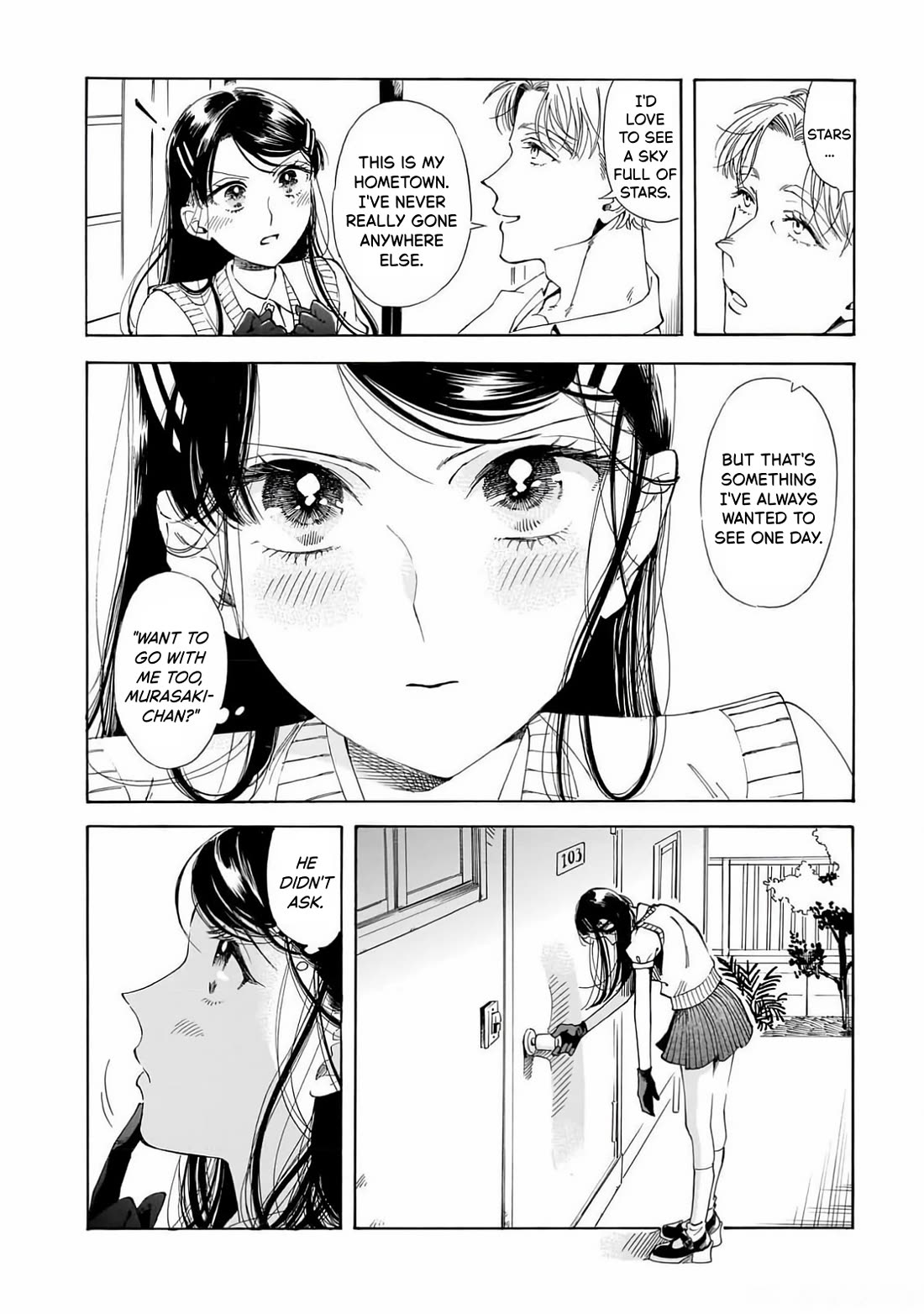 Sensei, Kongetsu Dou Desu ka Chapter 21 page 10 - Chapter 21: Starry Sky