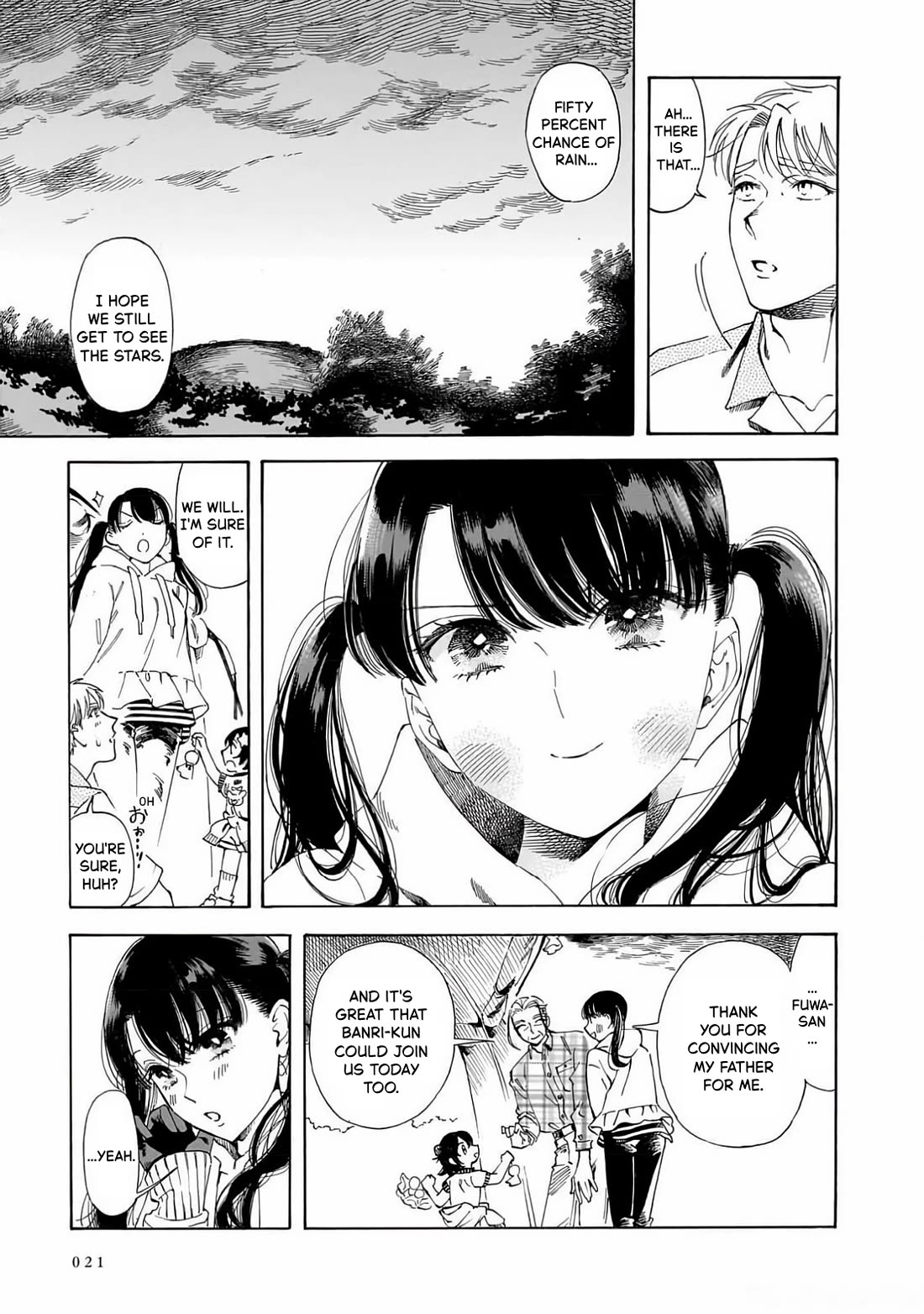 Sensei, Kongetsu Dou Desu ka Chapter 21 page 15 - Chapter 21: Starry Sky