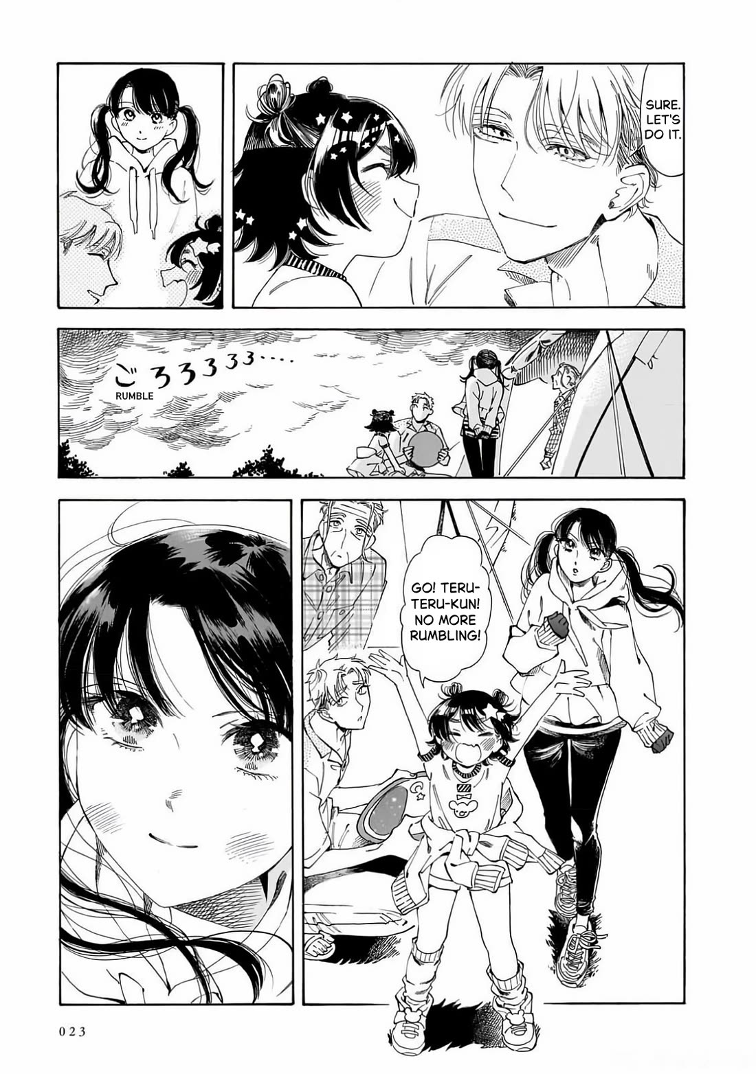 Sensei, Kongetsu Dou Desu ka Chapter 21 page 17 - Chapter 21: Starry Sky