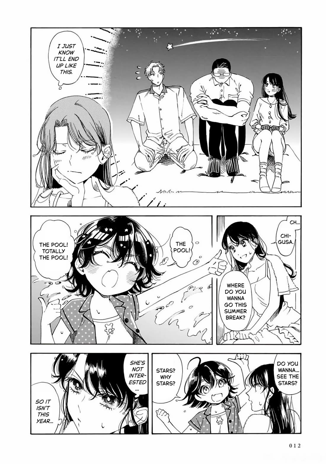 Sensei, Kongetsu Dou Desu ka Chapter 21 page 6 - Chapter 21: Starry Sky