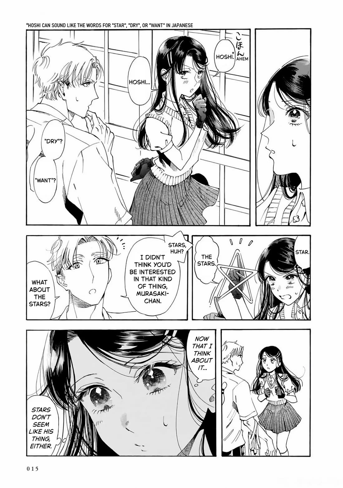 Sensei, Kongetsu Dou Desu ka Chapter 21 page 9 - Chapter 21: Starry Sky
