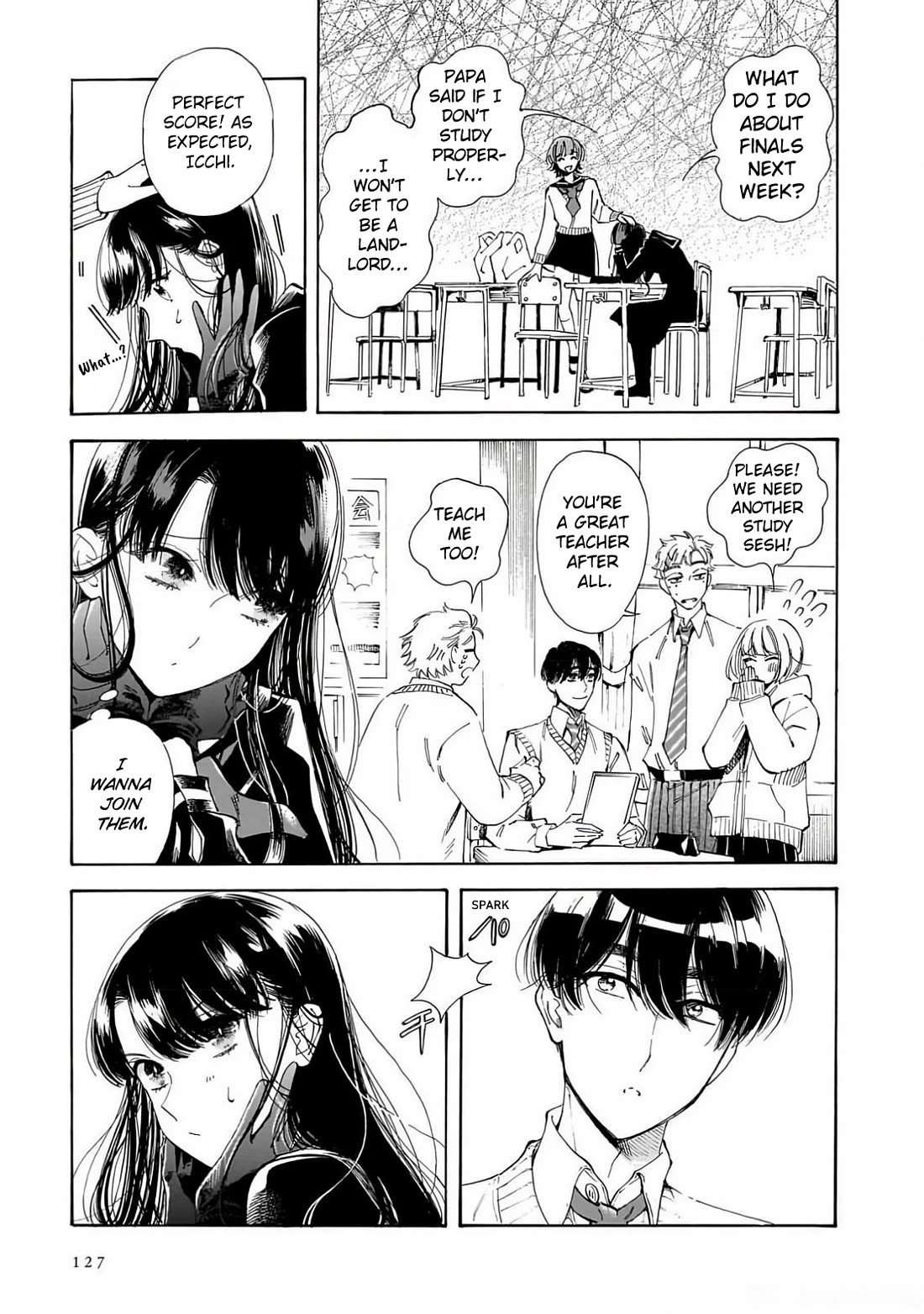 Sensei, Kongetsu Dou Desu ka Chapter 26 page 7 - Chapter 26: Study Session