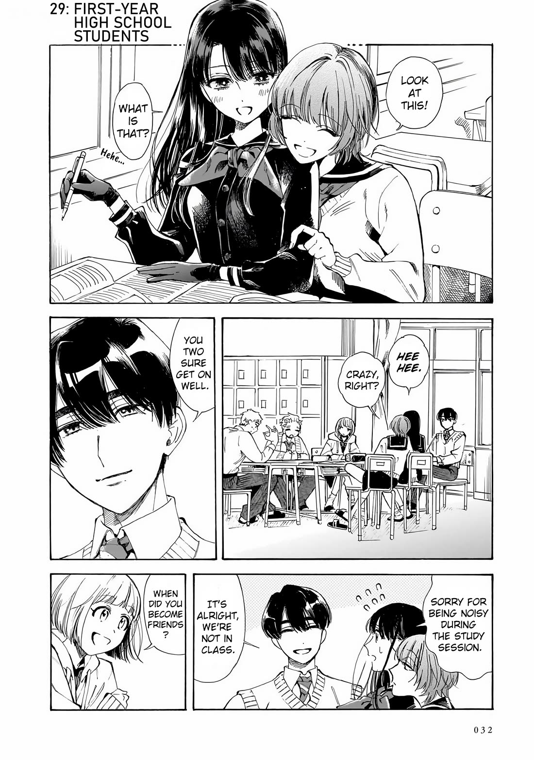 Sensei, Kongetsu Dou Desu ka Chapter 29 page 2 - Chapter 29: First-Year High School Students