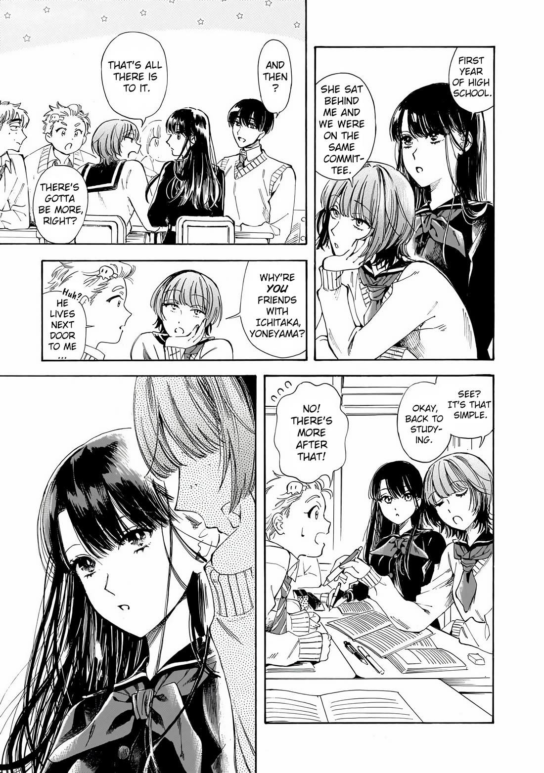 Sensei, Kongetsu Dou Desu ka Chapter 29 page 3 - Chapter 29: First-Year High School Students