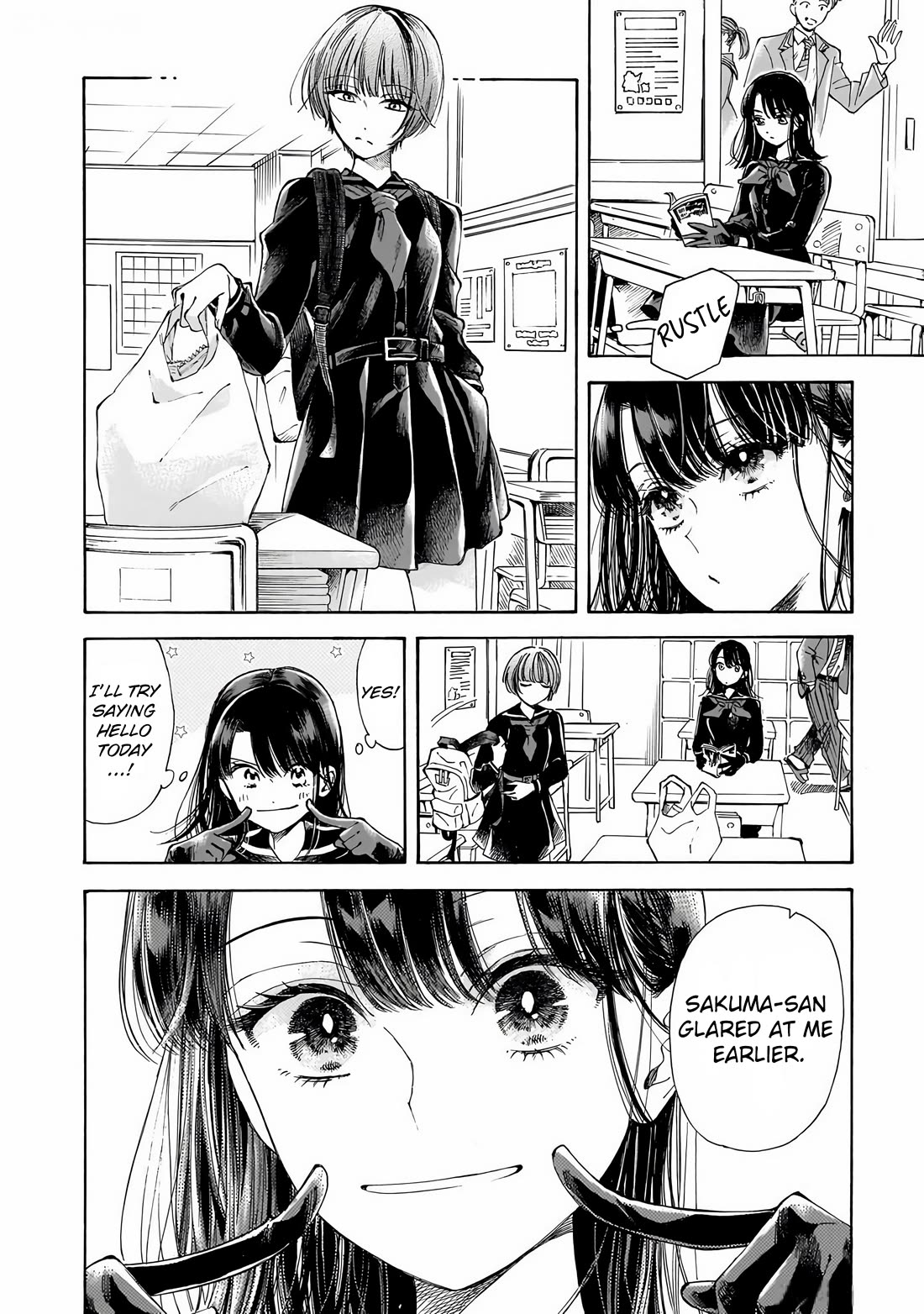 Sensei, Kongetsu Dou Desu ka Chapter 29 page 6 - Chapter 29: First-Year High School Students