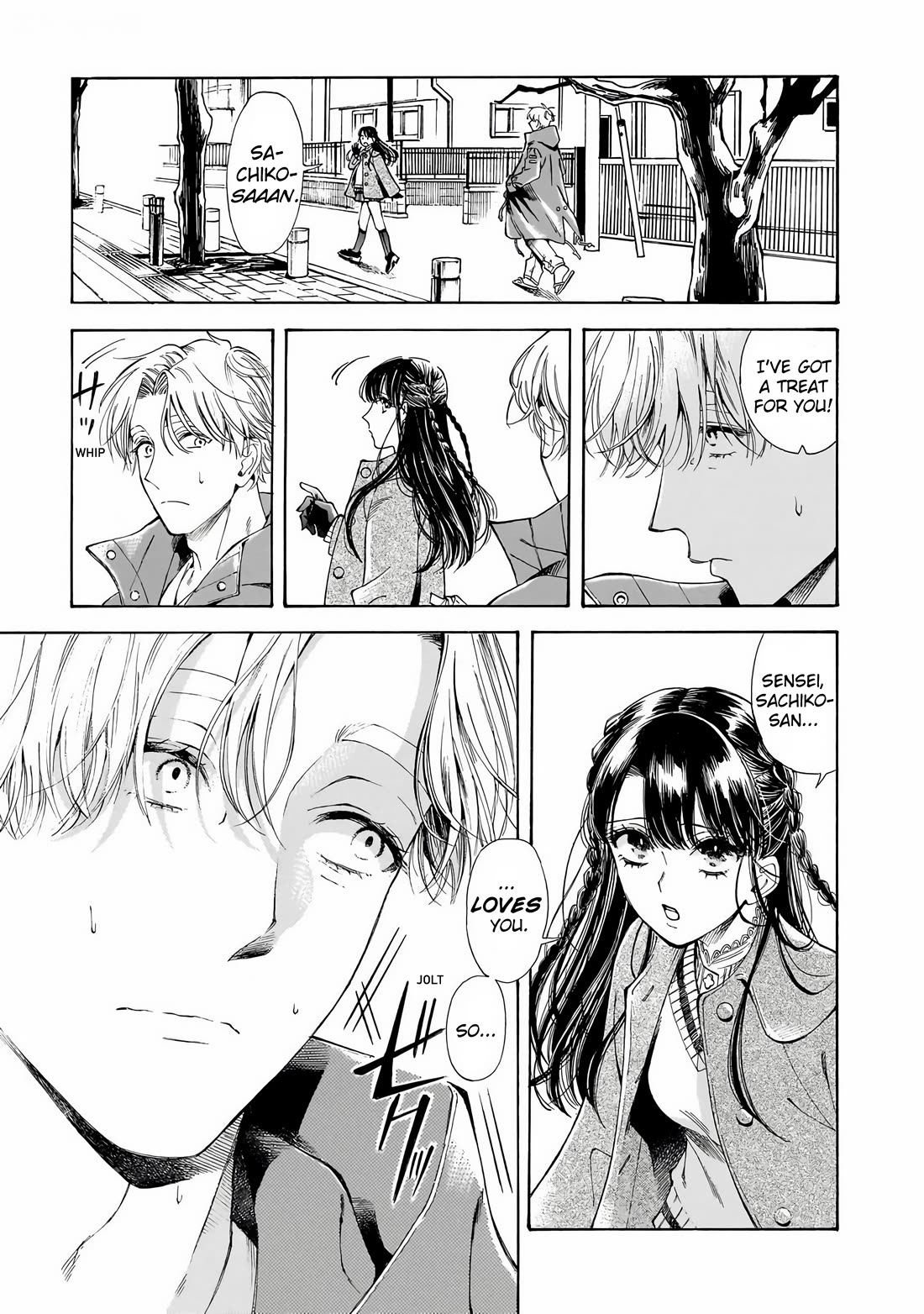 Sensei, Kongetsu Dou Desu ka Chapter 30 page 5 - Chapter 30: Love...