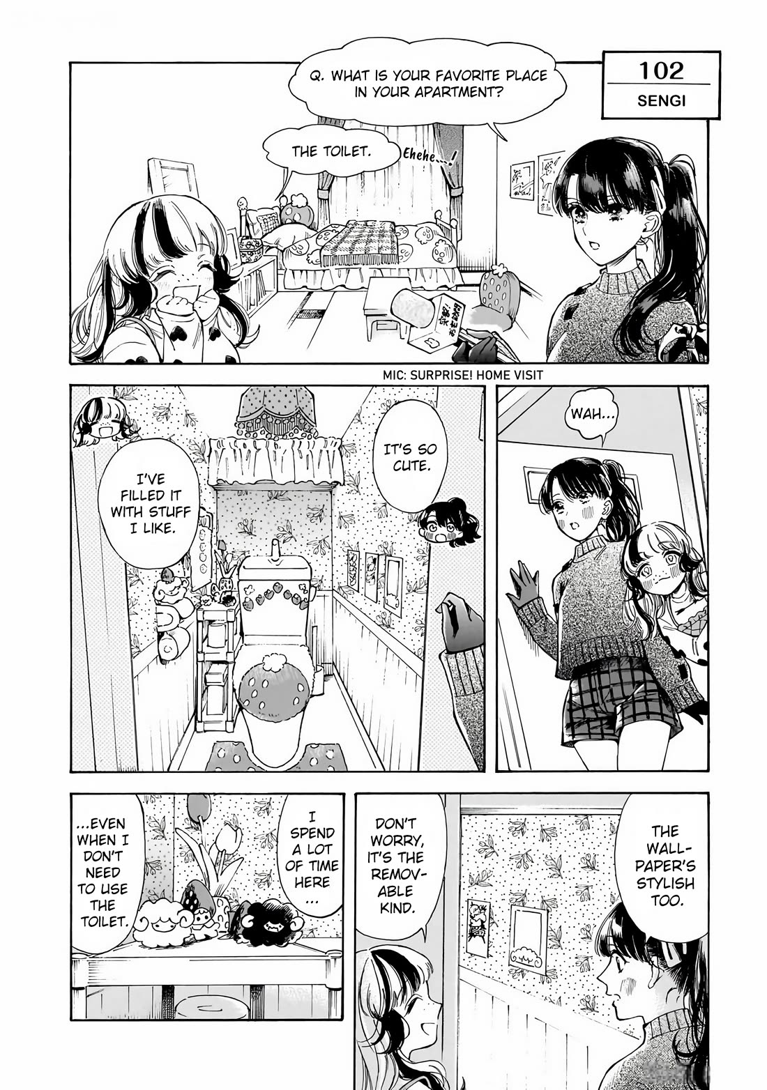 Sensei, Kongetsu Dou Desu ka Chapter 31 page 4 - Chapter 31: Surprise! Murasaki’s Home Visit