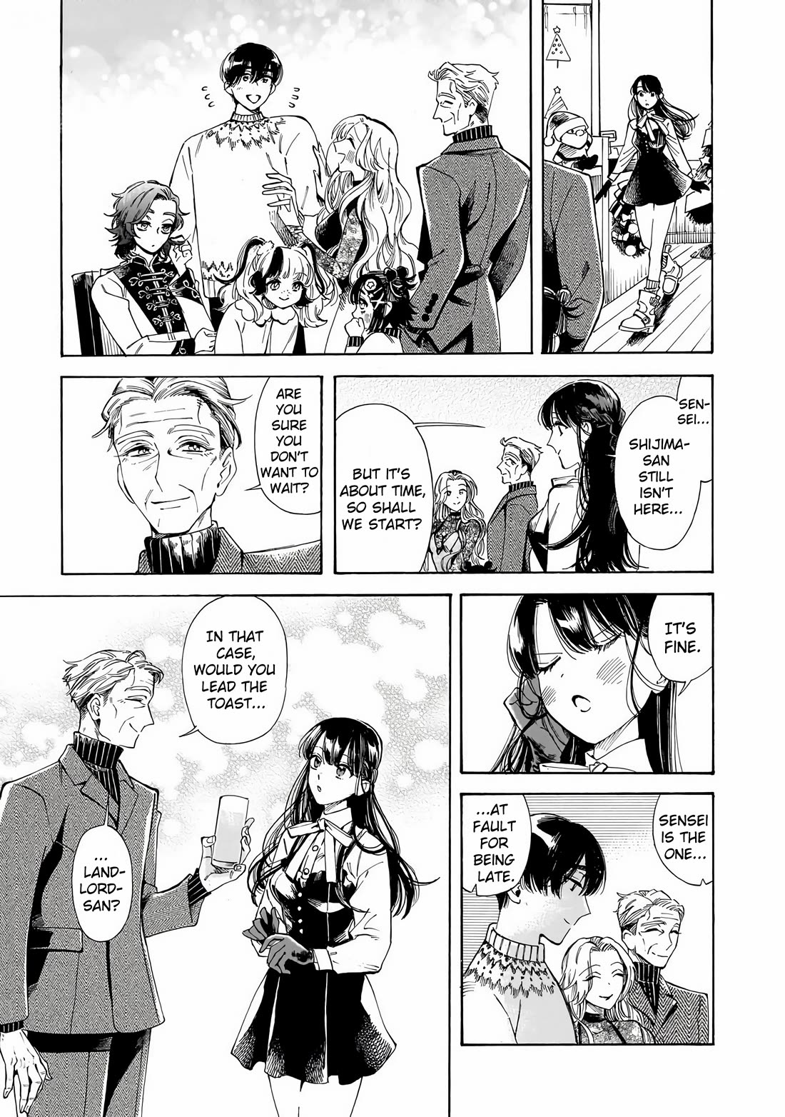 Sensei, Kongetsu Dou Desu ka Chapter 32 page 11 - Chapter 32: Christmas Party