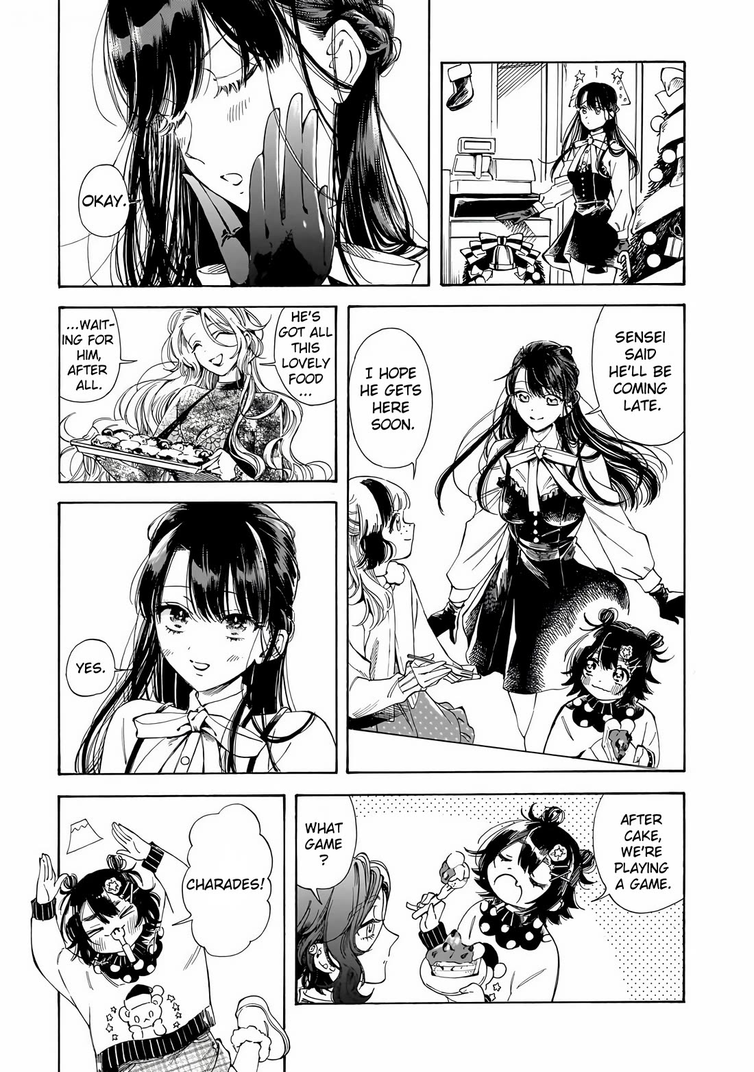 Sensei, Kongetsu Dou Desu ka Chapter 32 page 17 - Chapter 32: Christmas Party