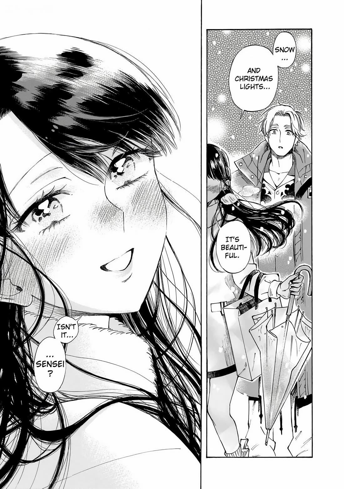 Sensei, Kongetsu Dou Desu ka Chapter 33 page 21 - Chapter 33: After the Rain