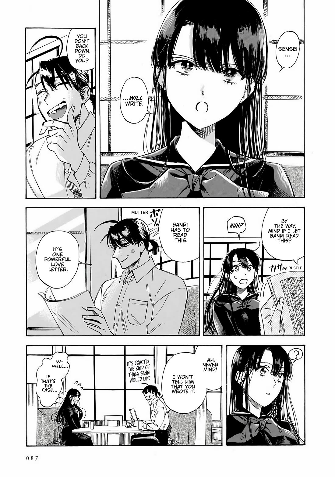 Sensei, Kongetsu Dou Desu ka Chapter 37 page 21 - Chapter 37: Let It All Out