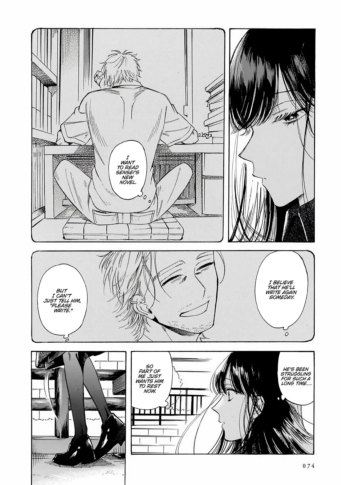 Sensei, Kongetsu Dou Desu ka Chapter 37 page 8 - Chapter 37: Let It All Out
