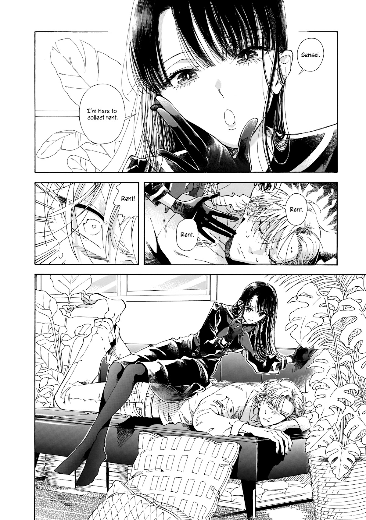 Sensei, Kongetsu Dou Desu ka Chapter 4 page 2 - Chapter 4: Room no. 203
