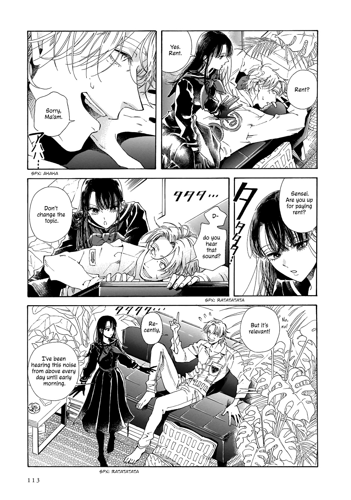 Sensei, Kongetsu Dou Desu ka Chapter 4 page 3 - Chapter 4: Room no. 203