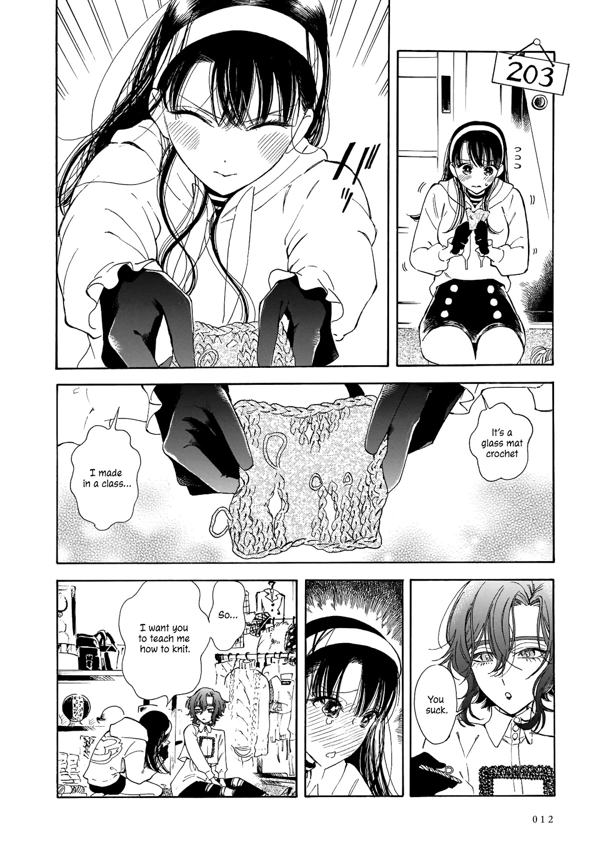 Sensei, Kongetsu Dou Desu ka Chapter 7 page 12 - Chapter 7: A Favor
