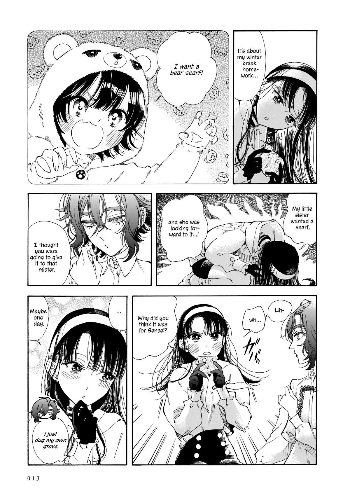 Sensei, Kongetsu Dou Desu ka Chapter 7 page 13 - Chapter 7: A Favor
