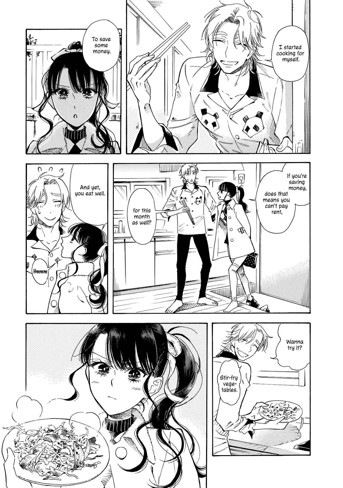 Sensei, Kongetsu Dou Desu ka Chapter 9 page 3 - Chapter 9: Cooking