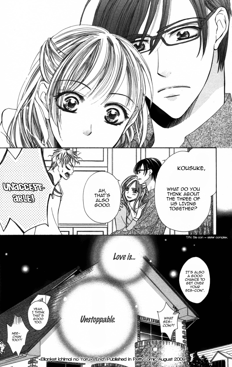 Sensei, Mou Ichido... Chapter 3 page 43 - Chapter 3: Blanket, Ichimai no Yoru