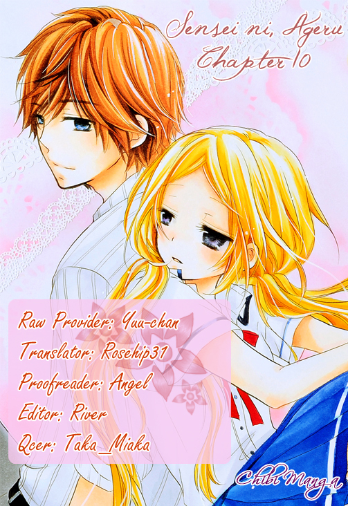 Sensei ni, Ageru Chapter 10 page 1 - Chapter 10: Story end: Sensei ni, Ageru