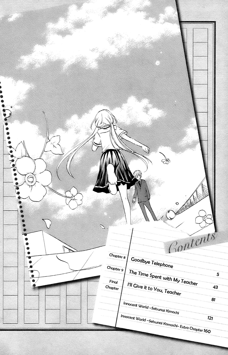 Sensei ni, Ageru Chapter 8 page 8 - Chapter 8: Goodbye Telephone