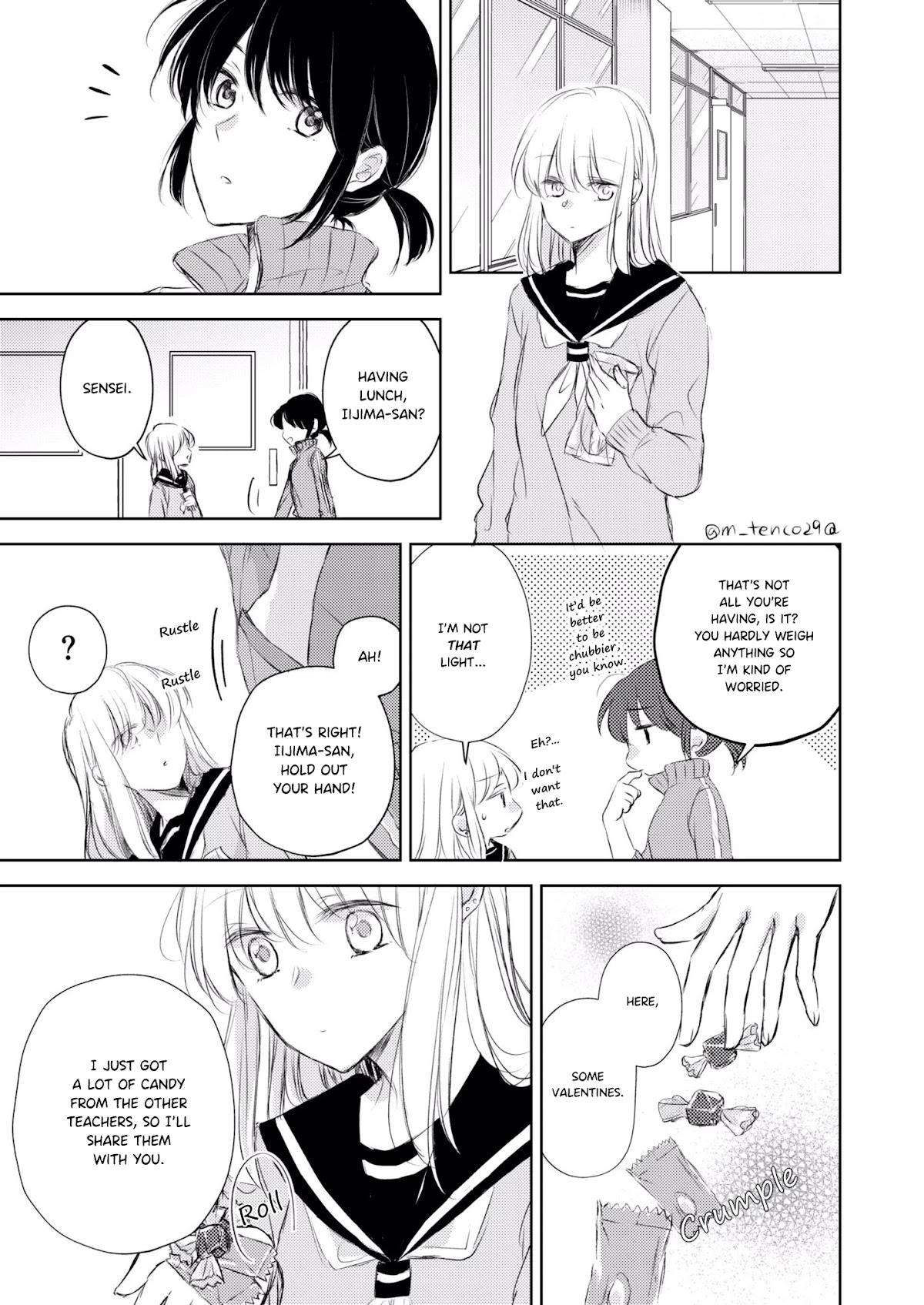 Sensei ni wa Mada Iwanai Chapter 6.5 page 3 - Chapter 6.5: Valentine's Special