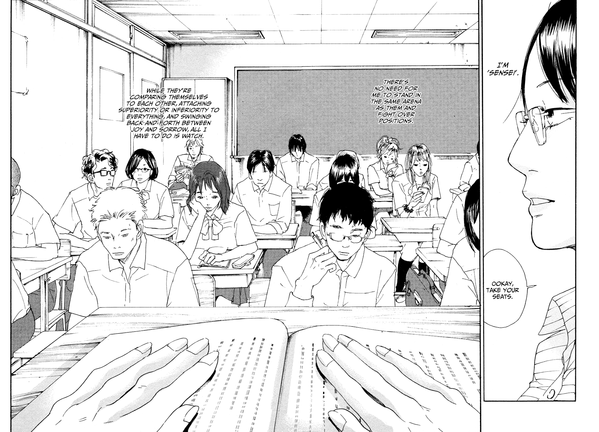 Sensei no Shiroi Uso Chapter 1 page 32 - Chapter 1: Sensei's Monday