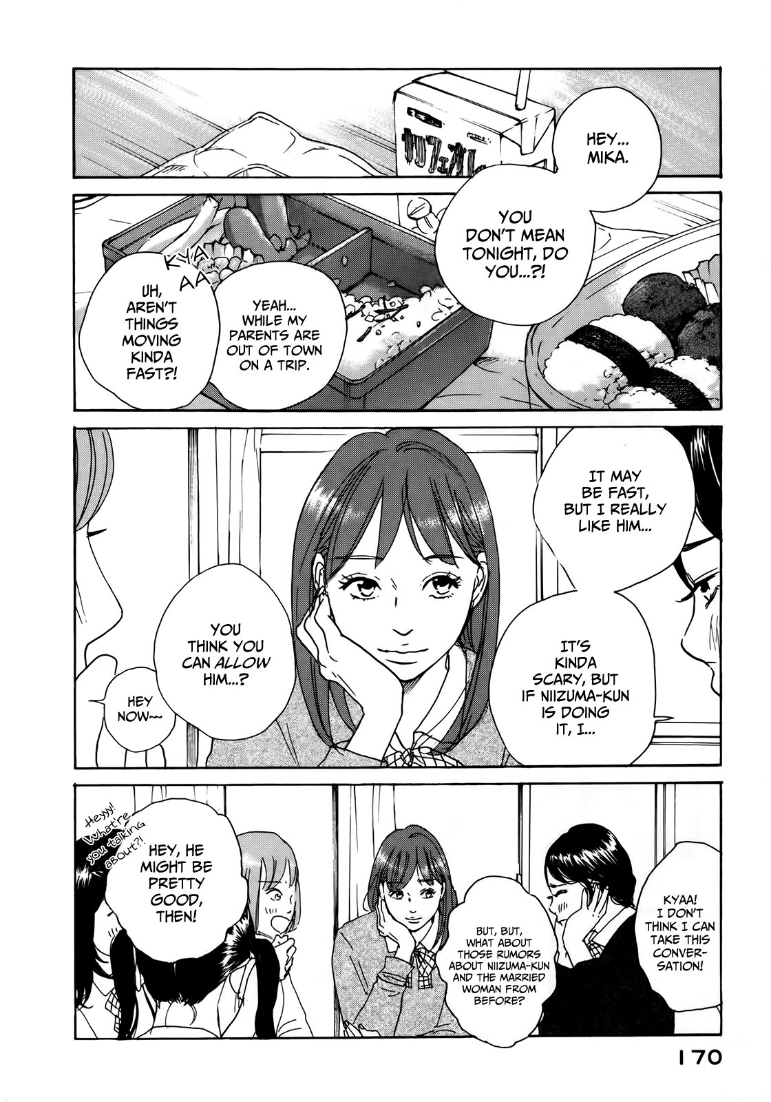 Sensei no Shiroi Uso Chapter 12 page 16 - Chapter 12: Can We Talk?