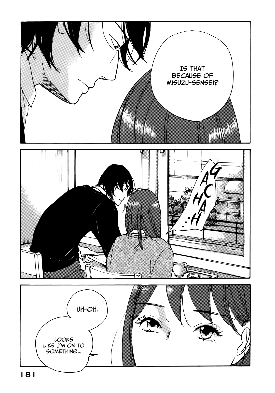 Sensei no Shiroi Uso Chapter 12 page 27 - Chapter 12: Can We Talk?