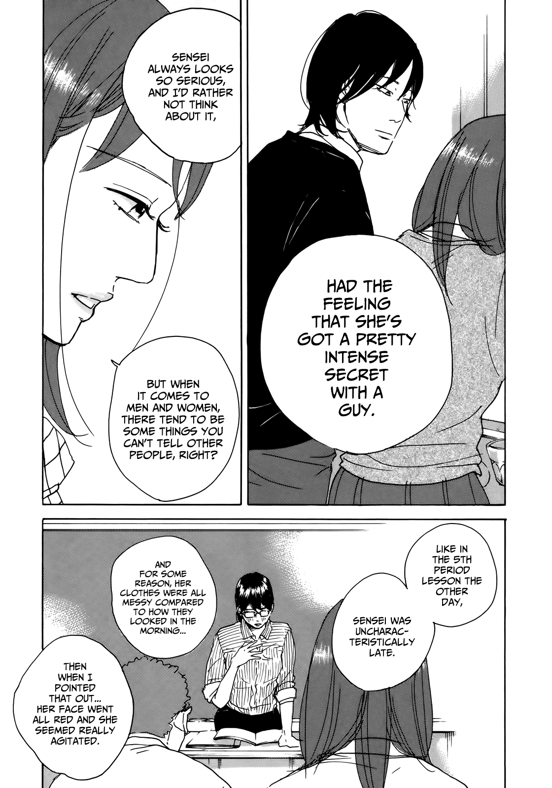Sensei no Shiroi Uso Chapter 12 page 29 - Chapter 12: Can We Talk?