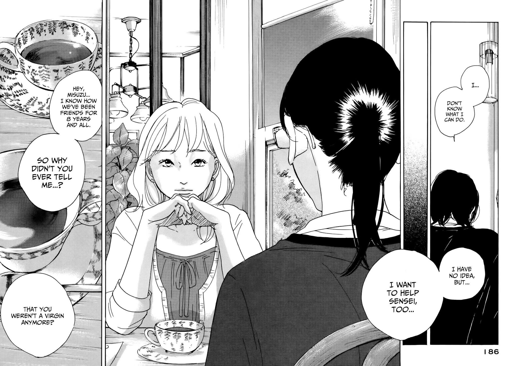 Sensei no Shiroi Uso Chapter 12 page 32 - Chapter 12: Can We Talk?
