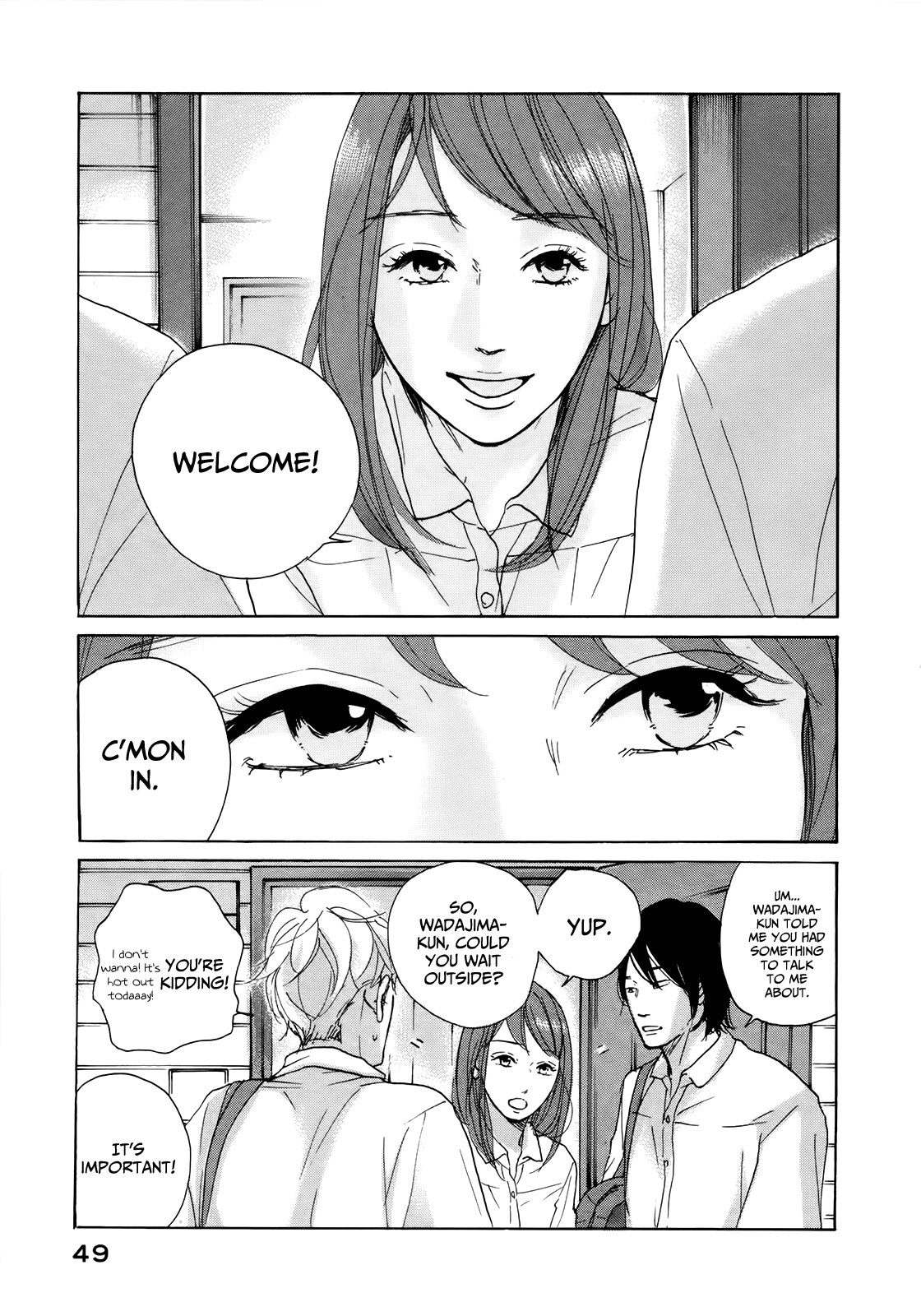 Sensei no Shiroi Uso Chapter 14 page 19 - Chapter 14: Hole