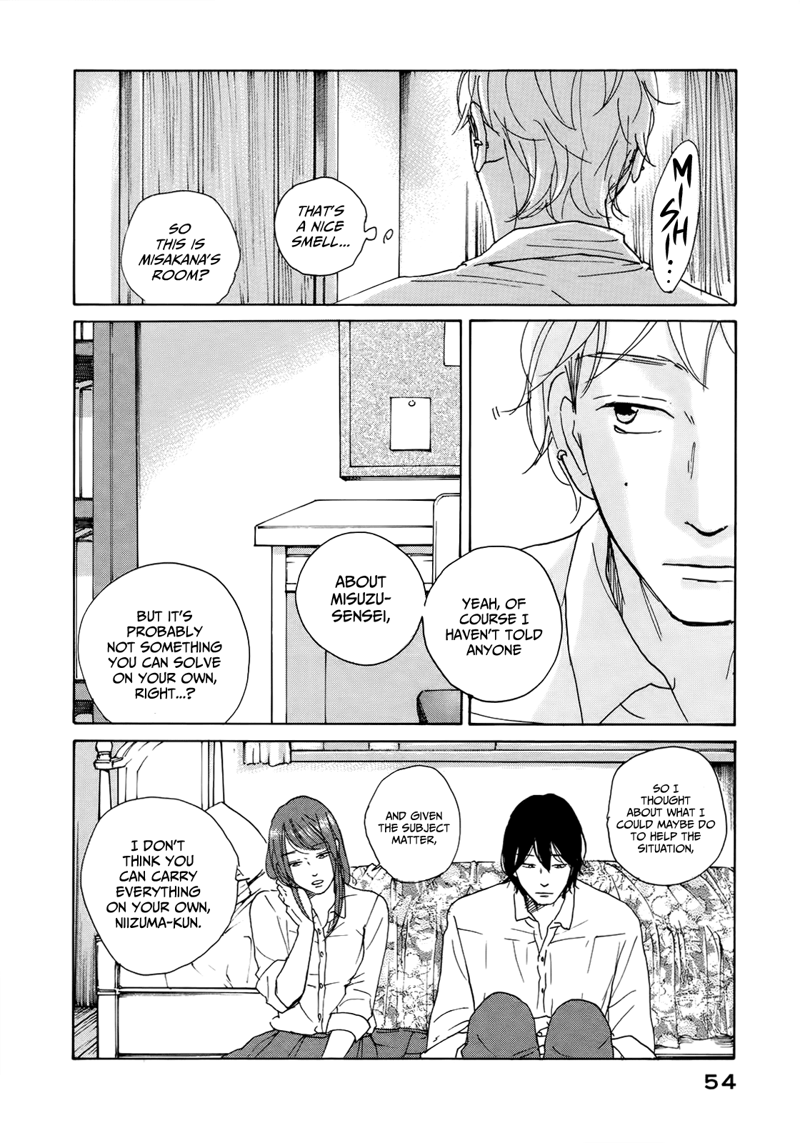 Sensei no Shiroi Uso Chapter 14 page 24 - Chapter 14: Hole