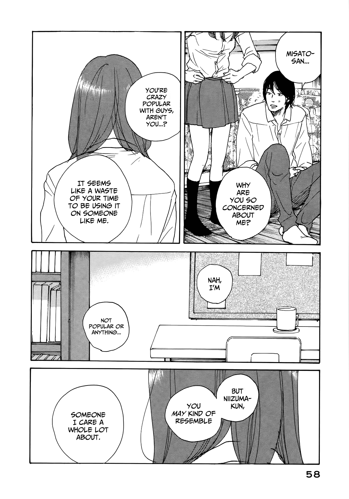 Sensei no Shiroi Uso Chapter 14 page 28 - Chapter 14: Hole