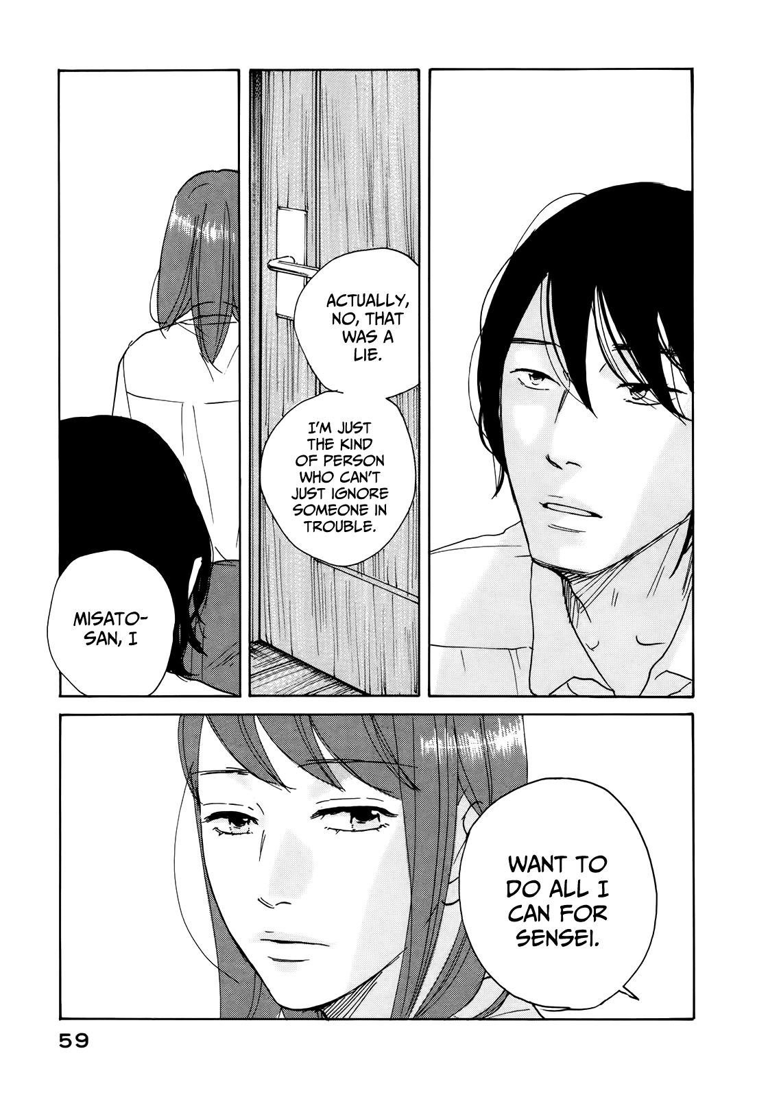 Sensei no Shiroi Uso Chapter 14 page 29 - Chapter 14: Hole