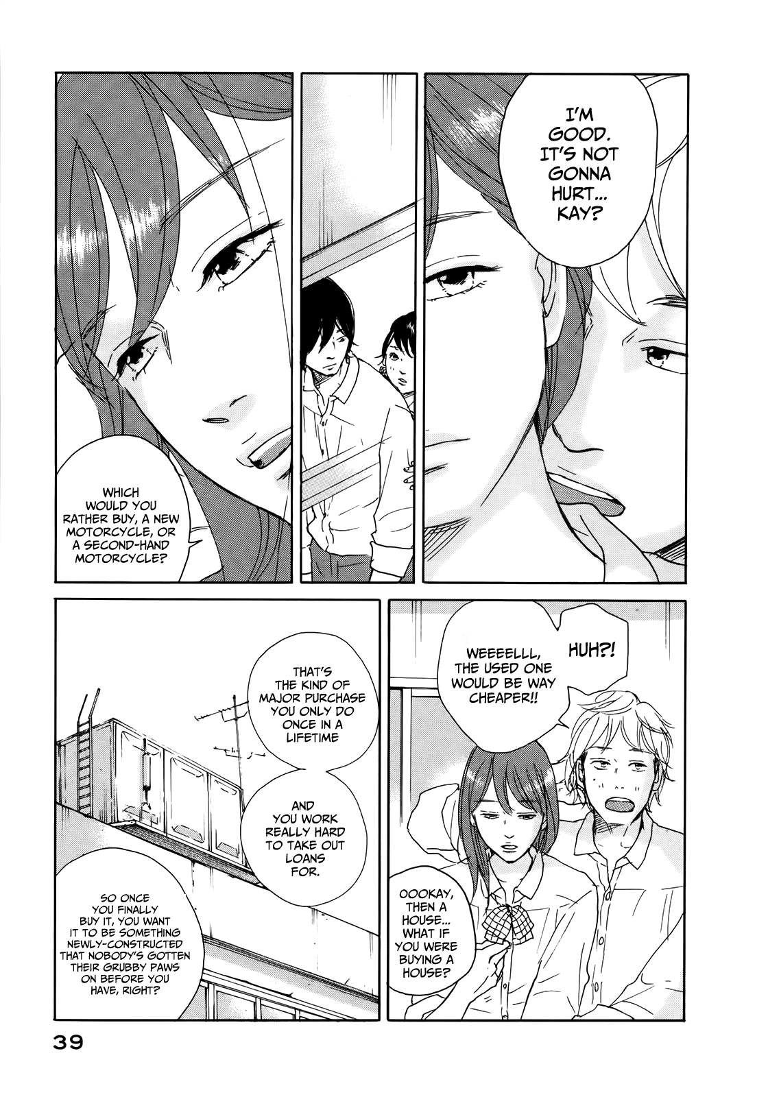 Sensei no Shiroi Uso Chapter 14 page 9 - Chapter 14: Hole