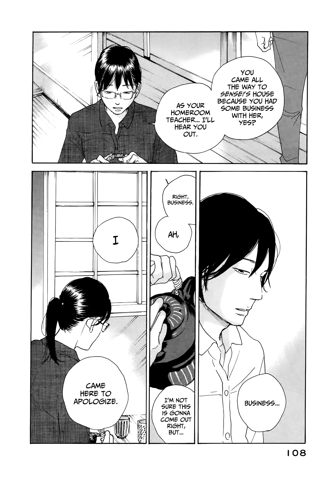 Sensei no Shiroi Uso Chapter 16 page 11 - Chapter 16: If It Gets Scary, Call For Help